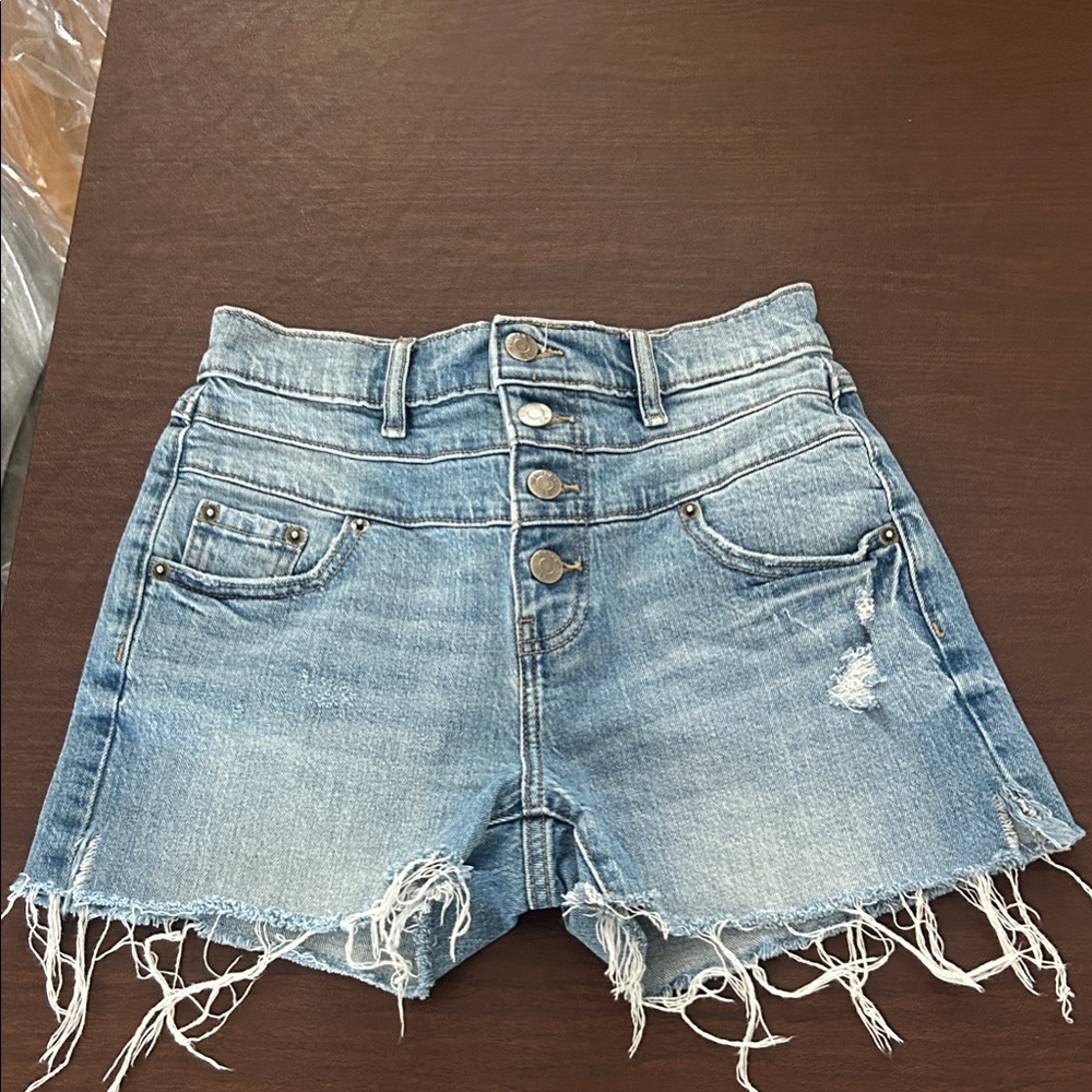 Pistola Frayed Hem Shorts